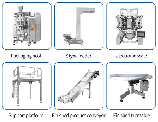 Mozzarella Cheese Candy Beef Jerky Garlic Granule Packaging Machine Electric