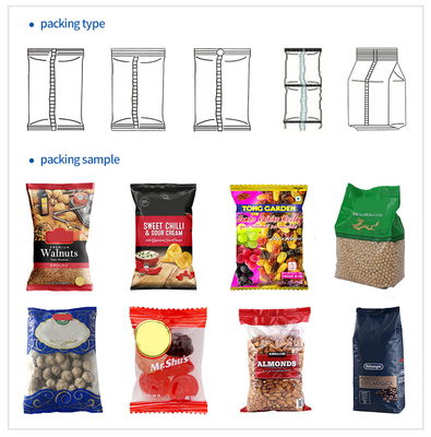 Mozzarella Cheese Candy Beef Jerky Garlic Granule Packaging Machine Electric