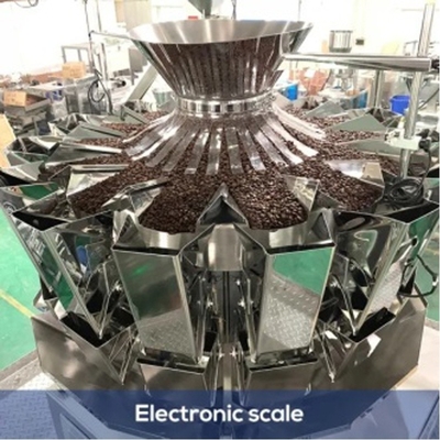 Vertical Roll Film Granule Tea Popcorn Chips Nuts Packing Machine Automatic