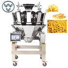 Automatic Food Snack 10 / 14 Heads Weigher For Chips Grain Packing