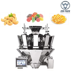 Automatic Cashew Nut Candy Chips 10  / 14 Heads Weigher For Snack Food