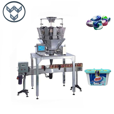 Laundry PVA Wash Pods Filling Packing Machine Automatic