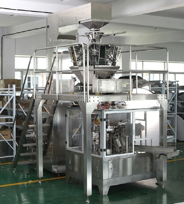 Rotary Doypack Stand Up pouch Packing Machine Chickpeas Multi Function