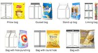 Cookies Chips Vertical Packing Machine Pillow Bag Gusset Bag 55bags/Min