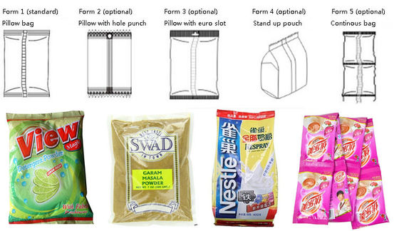 8.4 Ton / Day 10g Coffee Tea Powder Packing Machine
