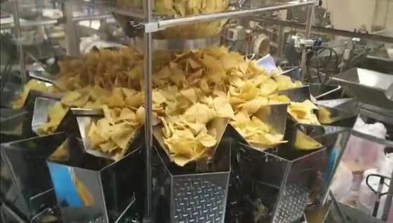 220V 50Hz SS304 Manual Potato Chips Packing Machine