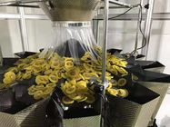 SS304 Frame Dimple Surface 2.5L Hopper Multihead Weigher For Frozen Fruit