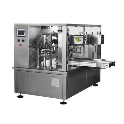 Hardware Fastener Rotary 200mm Premade Bag Packing Machine