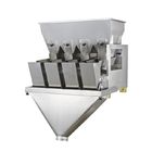 CE Certificate 304SS 4 Head Linear Weigher For Tin Cans Nut Filling Line