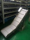 Snack Bag Inclined Cleated Belt Food Grade Conveyor Systems