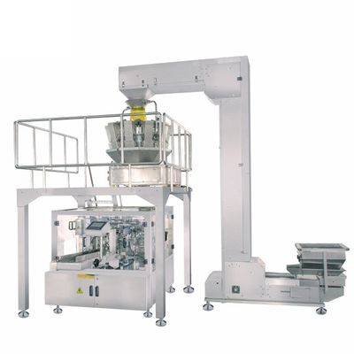 Doypack Rotary Ziplock Premade Pouch Fill And Seal Machine