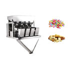 Automatic 4 Heads Linear Weigher Packing Machine Weighing Food 50bags/min