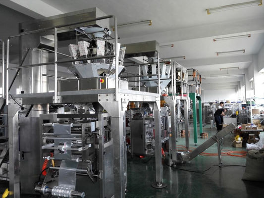 Puffed Food Pillow Bag Packing Machine Vertical 50g 100g Automatic