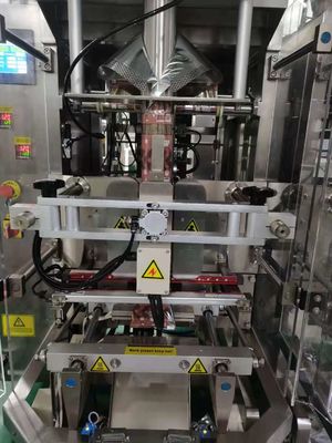PLC Control Vertical Packaging Machine 300g 500g Pillow Gusset Bag Type