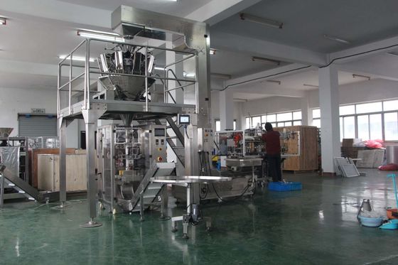 PLC Control Vertical Packaging Machine 300g 500g Pillow Gusset Bag Type