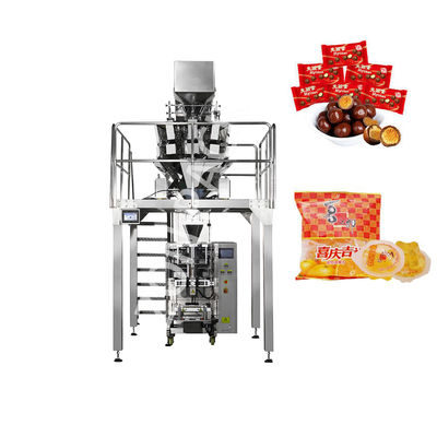 PLC Control Vertical Packaging Machine 300g 500g Pillow Gusset Bag Type