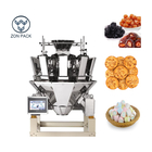 Candy 10 12 Heads Weigher Packing Machine 100g 200g CE Certification
