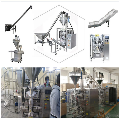 500g 3Kg Chili Powder Fiiling Pouch Vertical Packing Machine With Auger Filler