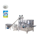 Rotary Doypack Packing Machine For 1kg Washing Powder Wheat Flour Premade Bag