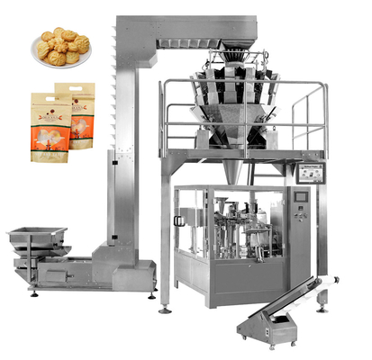 Automatic Rotary Premade Bag Packing Machine For Nuts Candy Snack