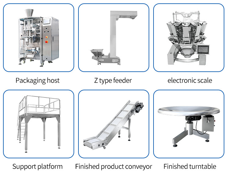 Mozzarella Cheese Candy Beef Jerky Garlic Granule Packaging Machine Electric