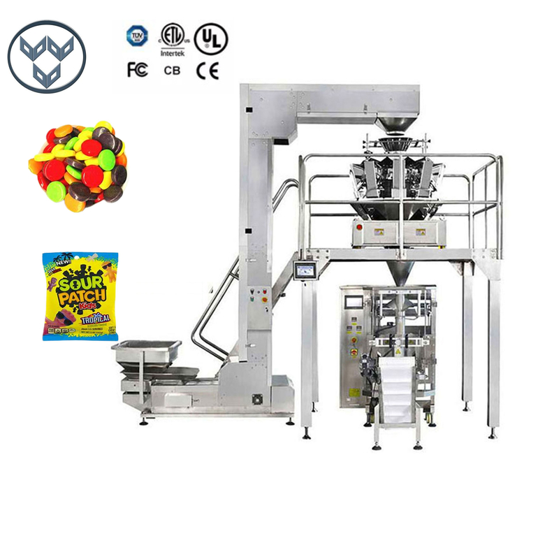 Snack Candy Weighing Packing Machine High Precision