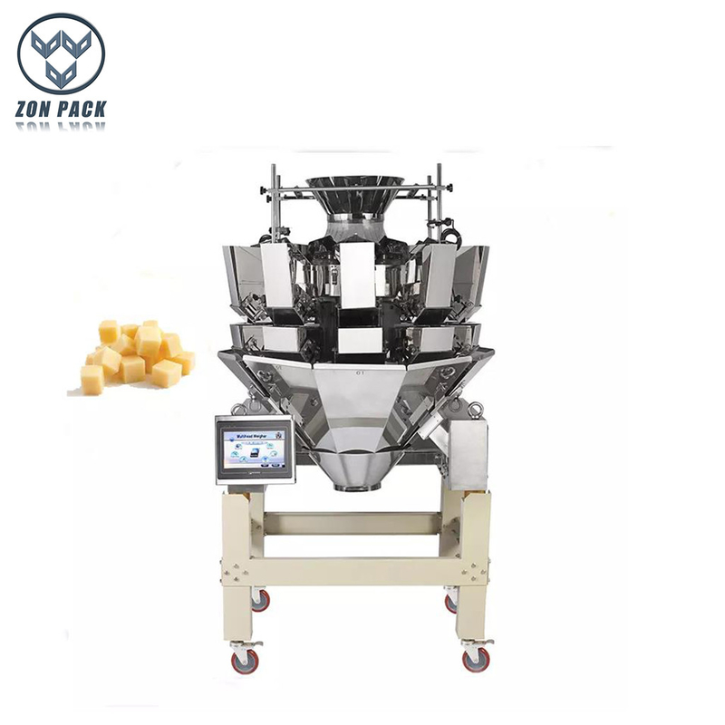 CE Certification 10 Heads 2.5L Multihead Weigher Combination Scale Cheese