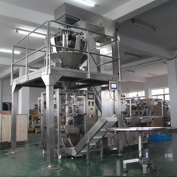 10 Head Weigher 420mm Automatic Food Packing Machine