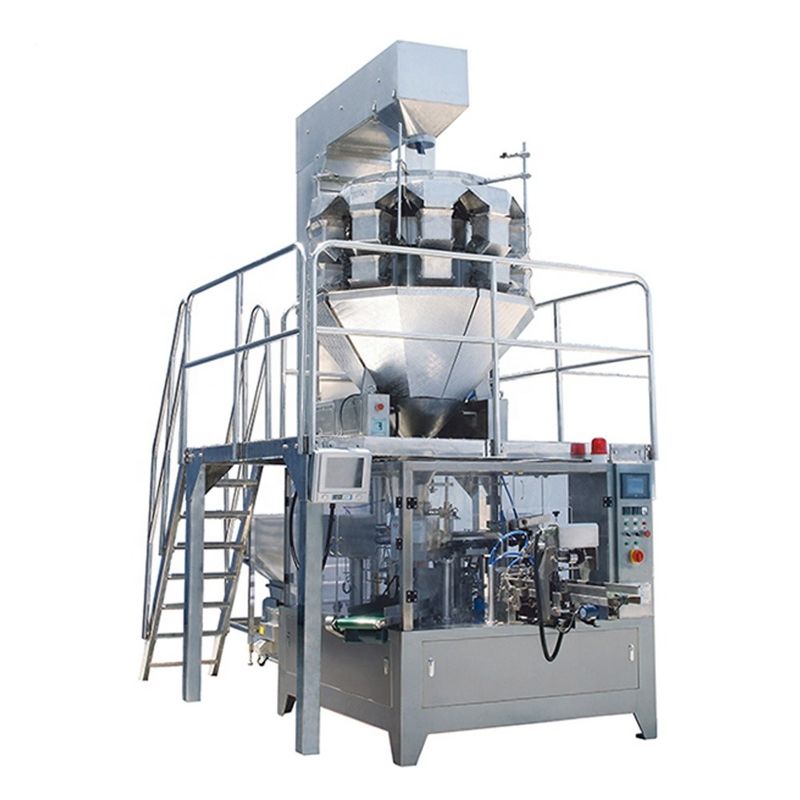Granule Candy Dried Beans Premade Bag Packing Machine