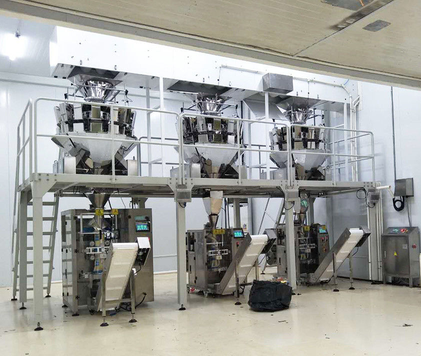 CE 320mm Plastic Bag Automatic Food Packing Machine