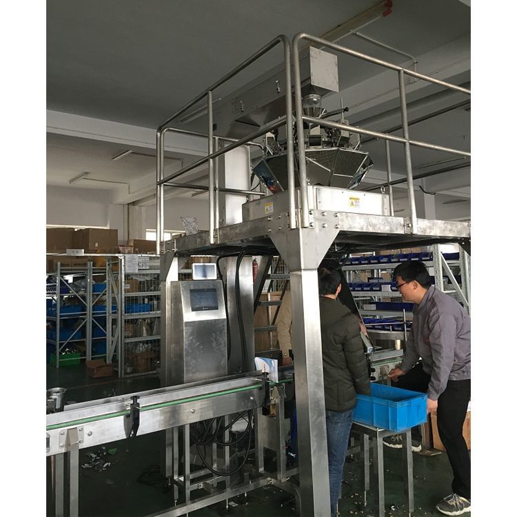 SS304 20 Bottle / Min Plastic Jar Packing Machine