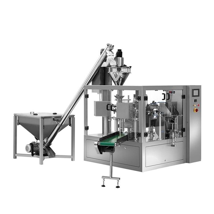 304 Stainless Steel Doypack Milk Powder Packing Machine 7 Inch Touch Screen