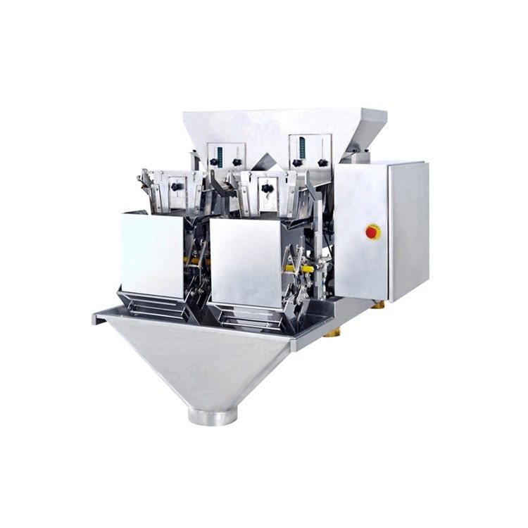Electric Driven 2 Head Linear Weigher With 8L 15L Hopper