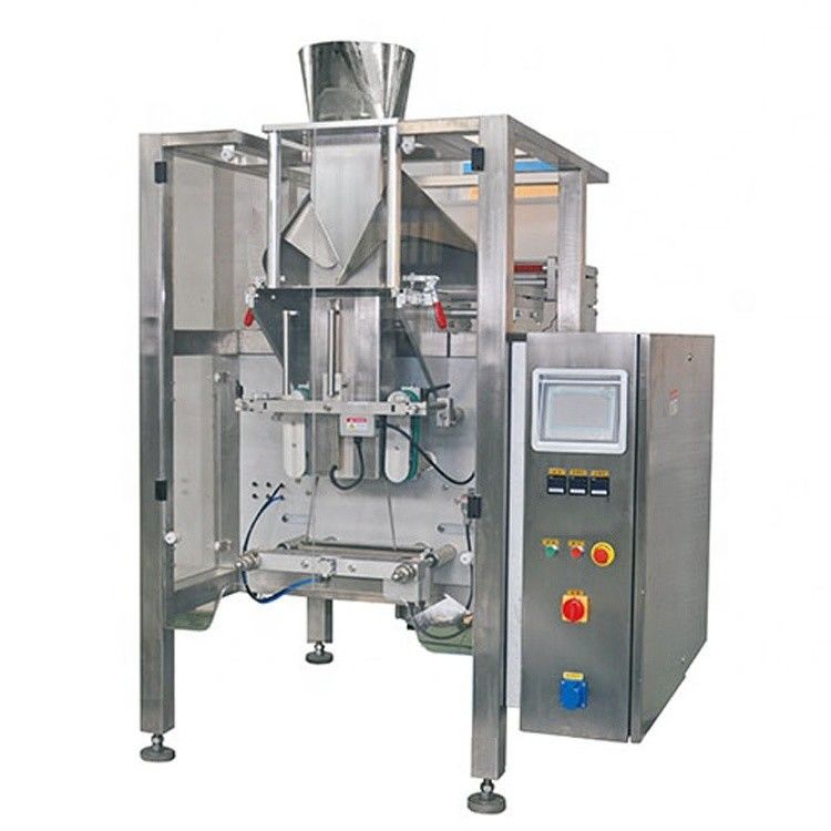 Adopting PLC 520mm Film Width Automatic Grain Packing Machine 500g 1kg