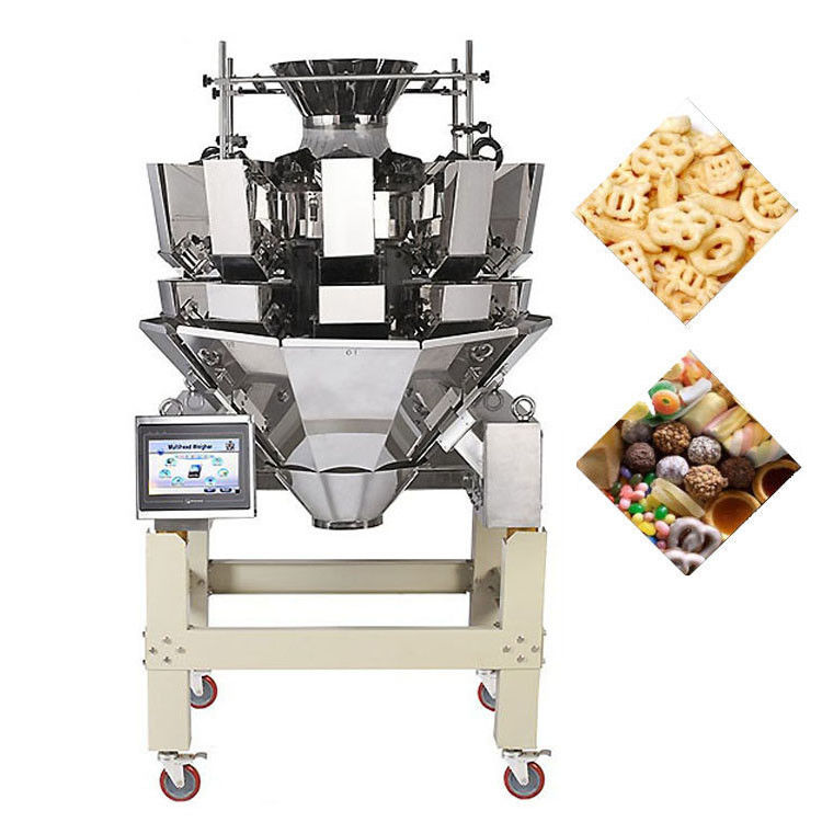 CE 304SS Semi Automatic Packing Machine Multihead Weigher
