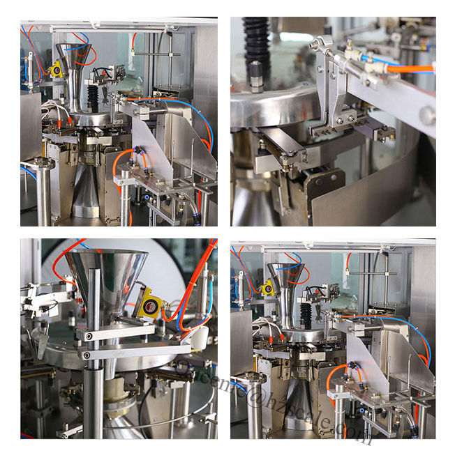 Flat Pouch Rotary Packaging Machine For Chocolate Cookies Automatic