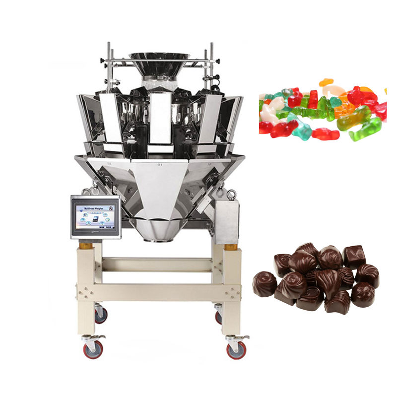 65bags/Min 300g Multihead Weigher Packing Machine Automatic Candy Chocolate