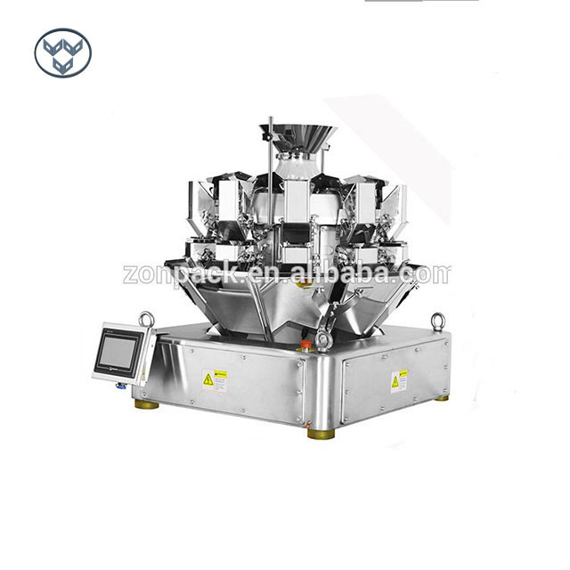 CE Certication Mini 10/14head Multihead Weigher for Cbd Flowers Packing