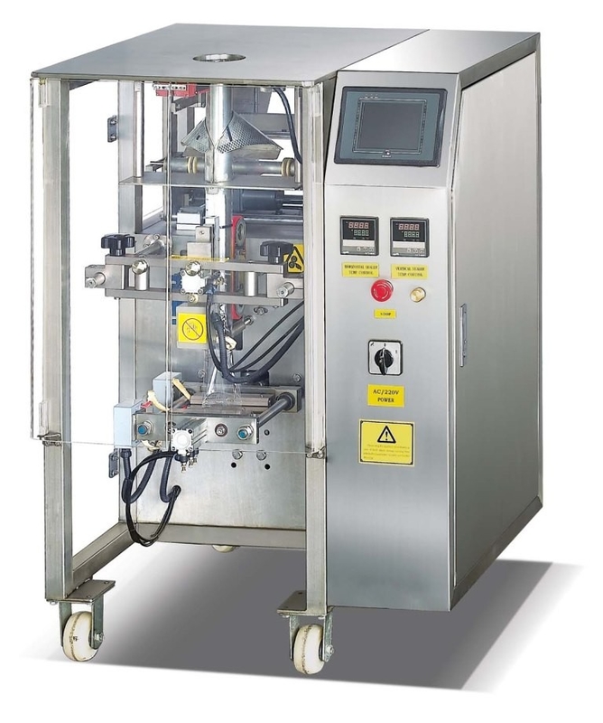 Automatic 4 Side Seal Vffs Packaging Machine MultiFunction Pillow Bag