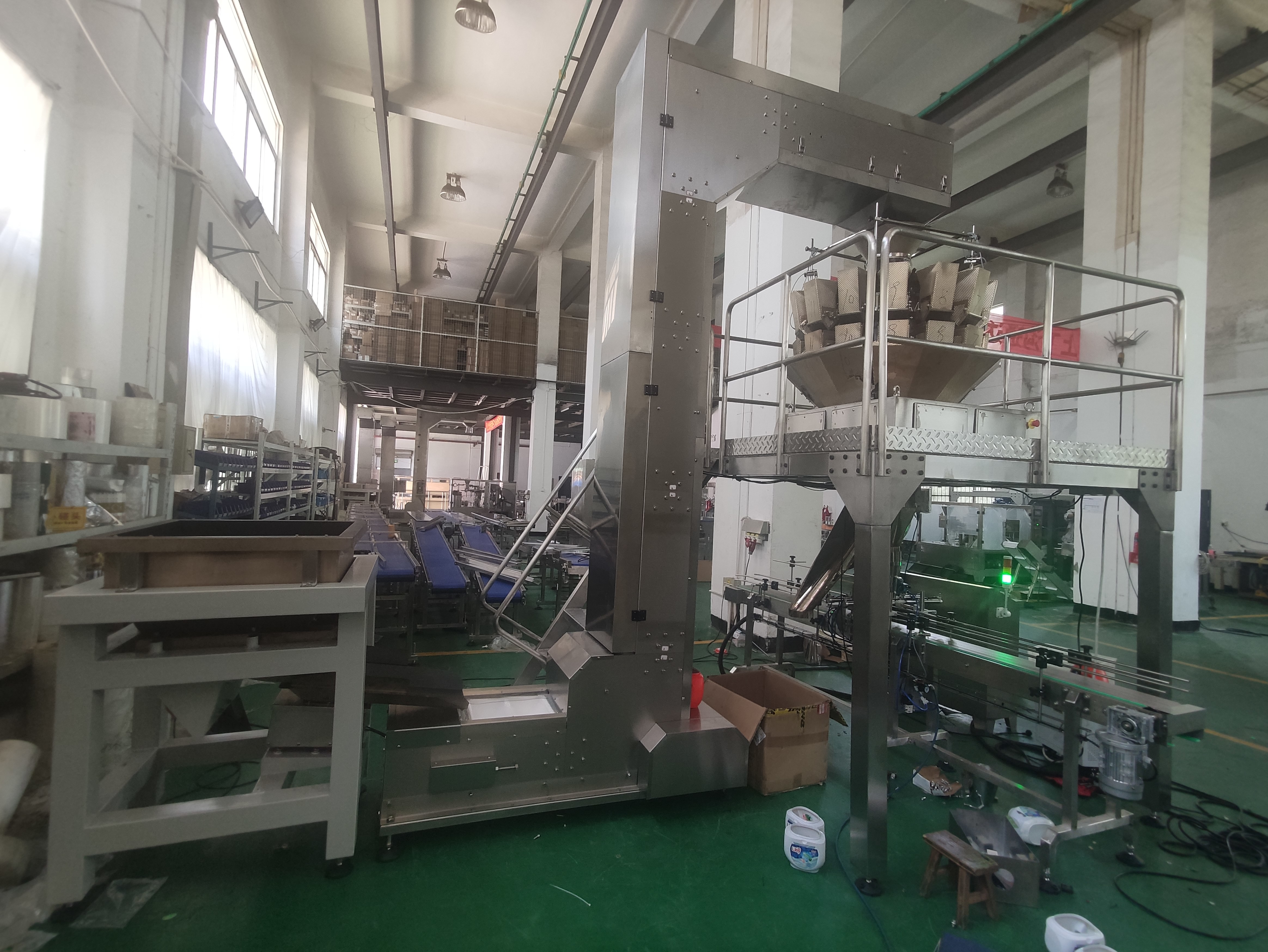 Automatic Laundry Detergent Pods Filling Packing Machine With Multihead Weigher