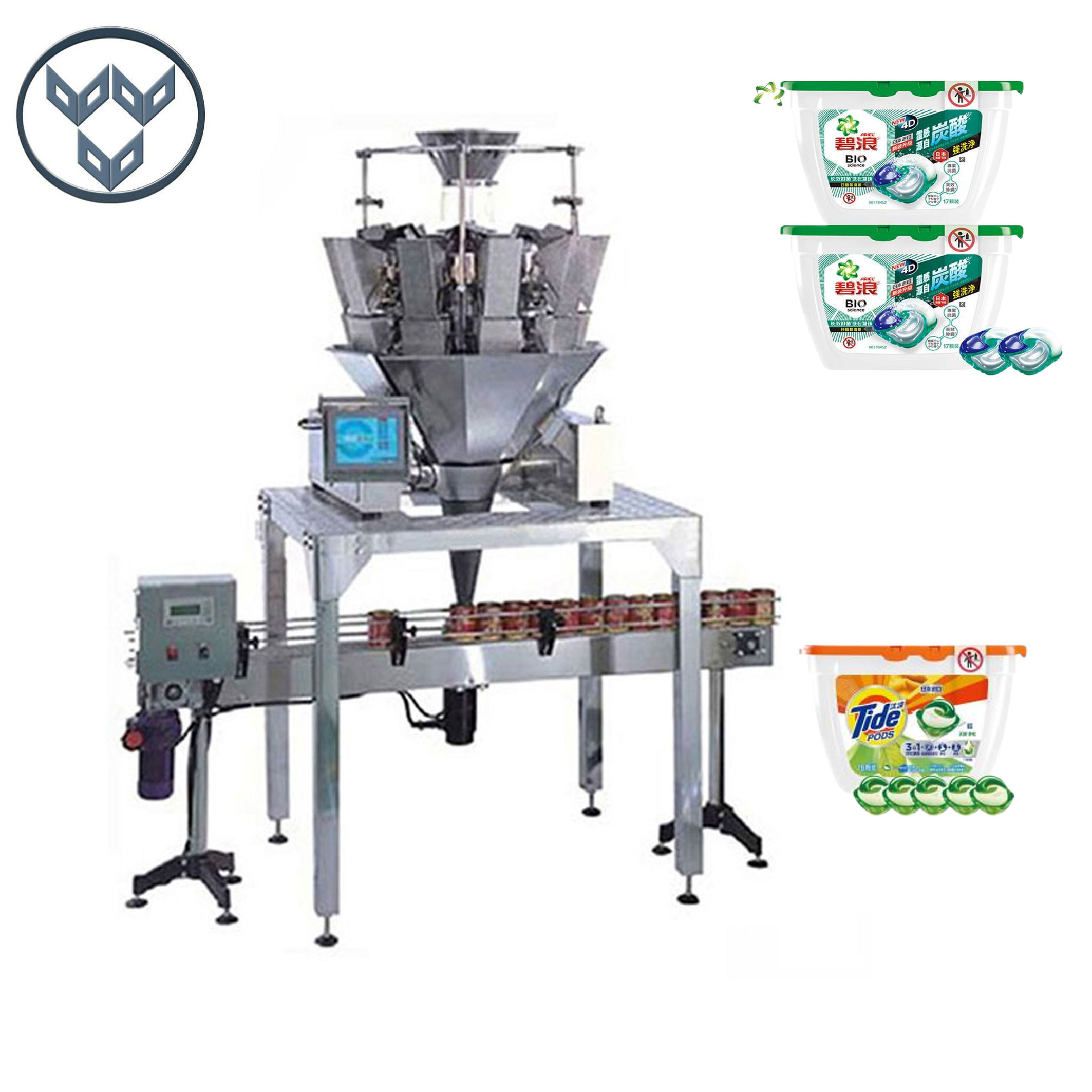 Laundry Detergent Can Filling Packing Machine Easy To Operate