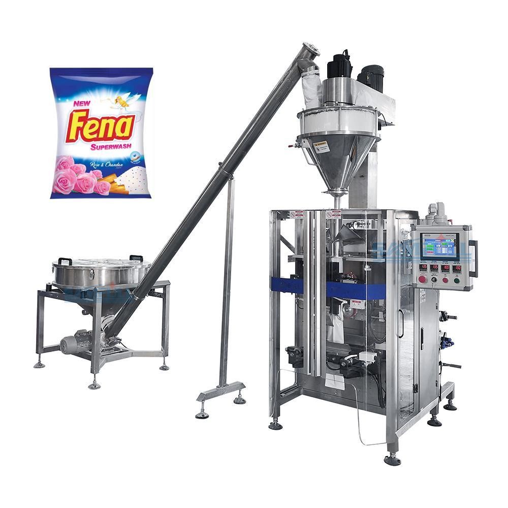 304SS Powder Mixing Conveyor Weighing And Packing Machine Vertical