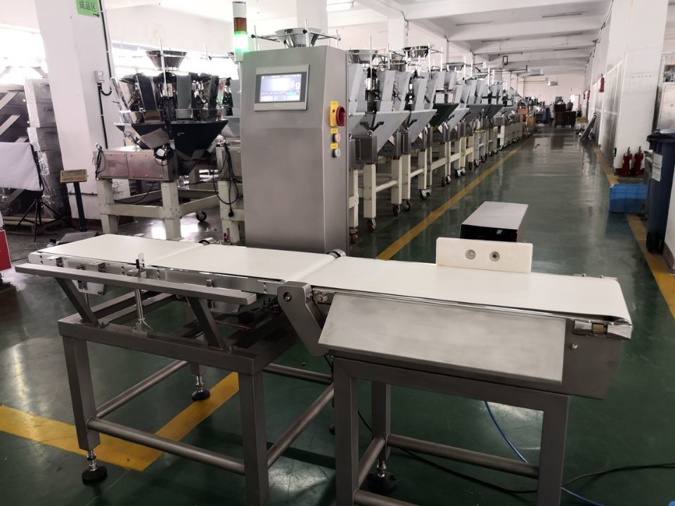 0.2g Scale Interval In Line Checkweigher With Rejector