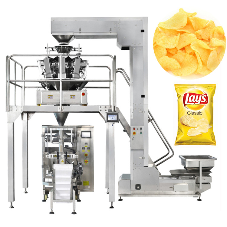 0.04mm Potato Chips Packing Machine