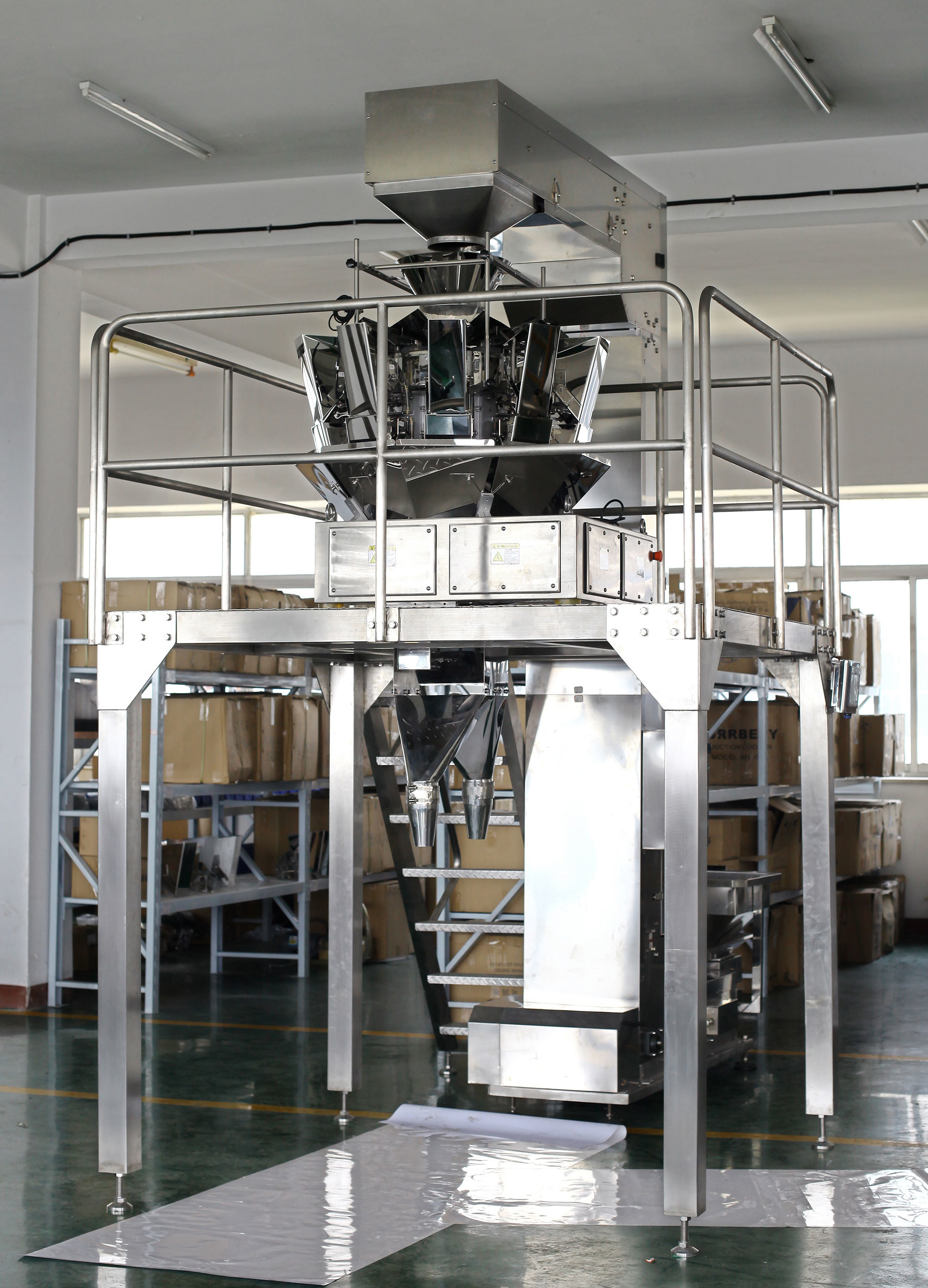 Electric Carton Box 3600mm Semi Automatic Packing Machine