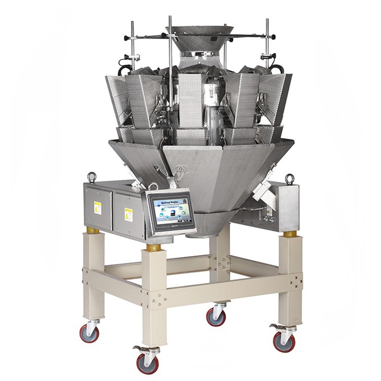 SS304 Frame Dimple Surface 2000g Multihead Weigher