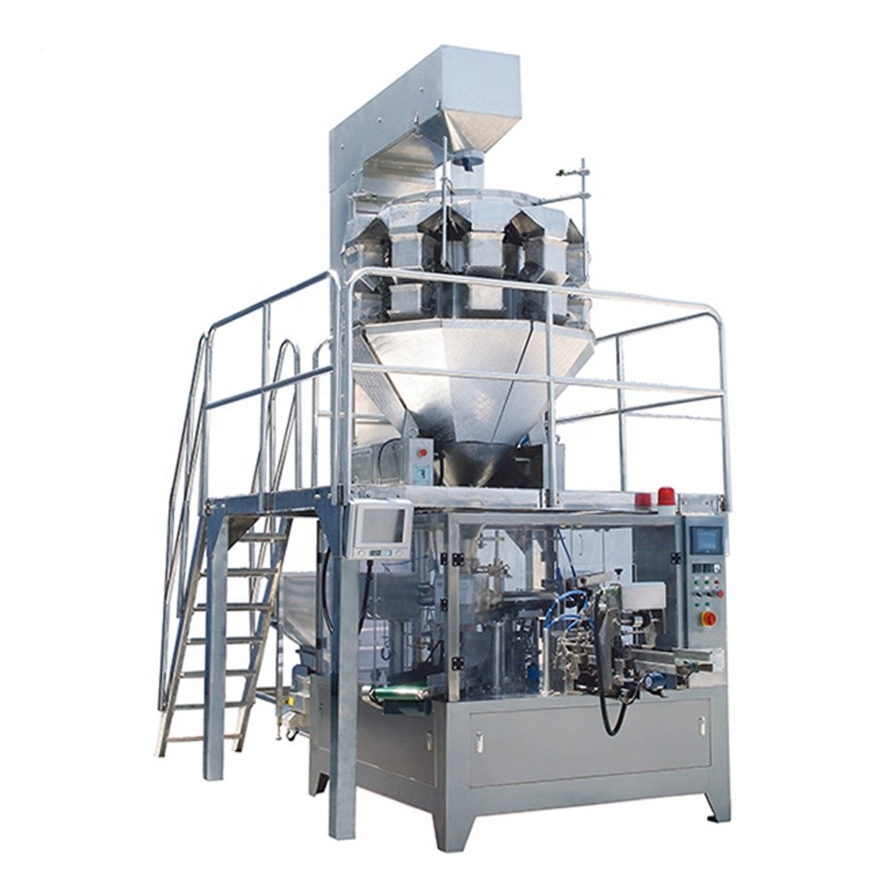 Granule Candy Dried Beans Premade Bag Packing Machine