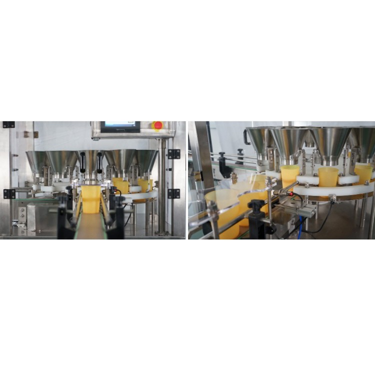 Vegetables Fruits Salad Plastic Container Packaging Machine