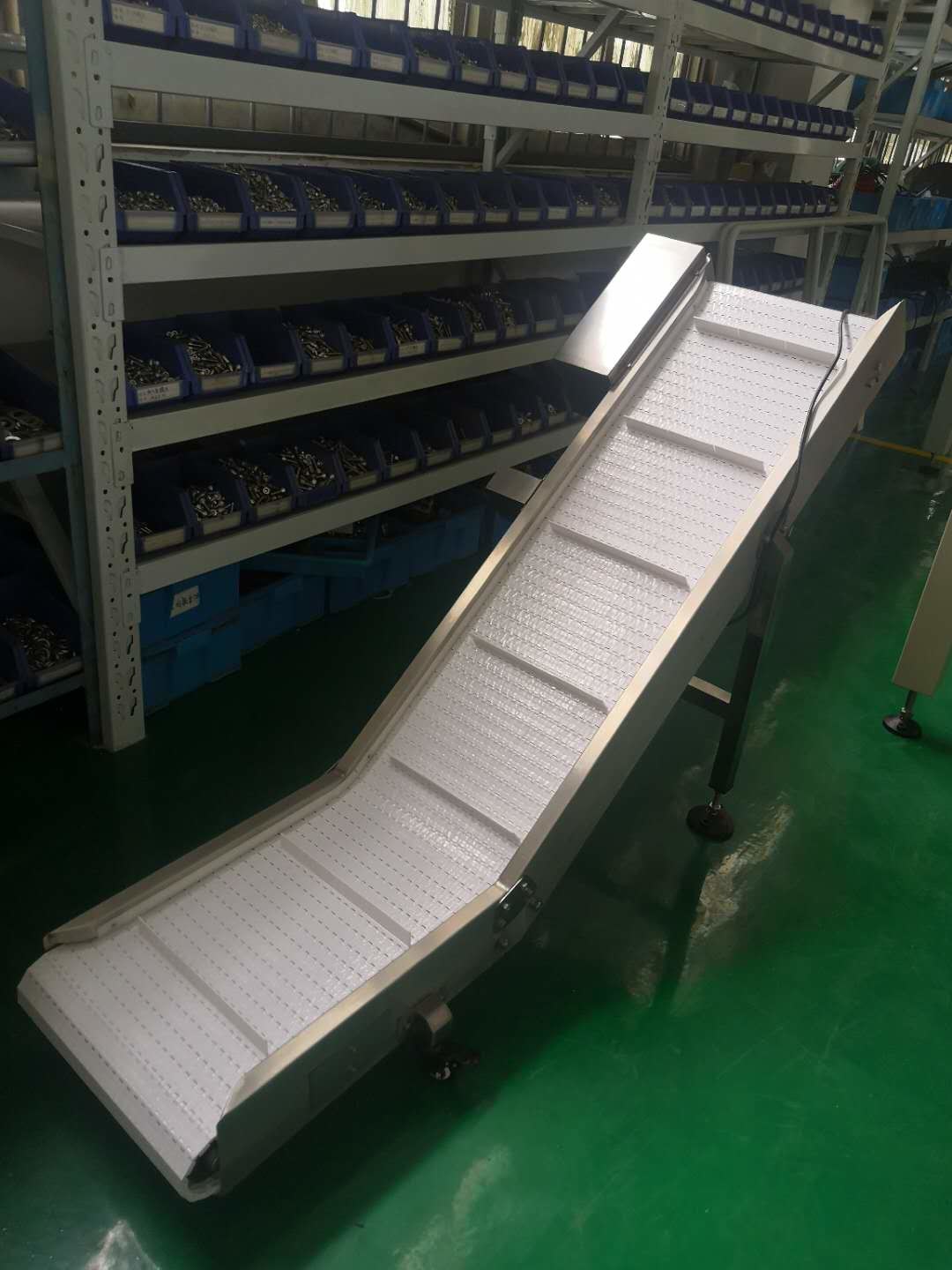 Finished Bag Small Incline 20m/Min Food Grade Conveyor