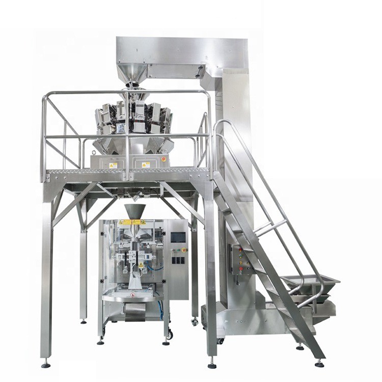 Laminated Film 50 Bags / Min Nuts Packing Machine